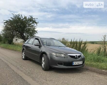 Серый Мазда 6, объемом двигателя 2 л и пробегом 340 тыс. км за 5100 $, фото 1 на Automoto.ua