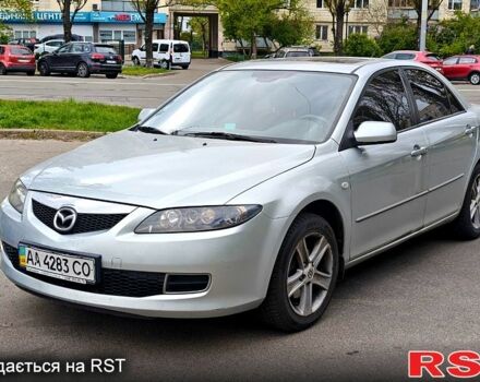 Серый Мазда 6, объемом двигателя 2 л и пробегом 153 тыс. км за 5500 $, фото 1 на Automoto.ua