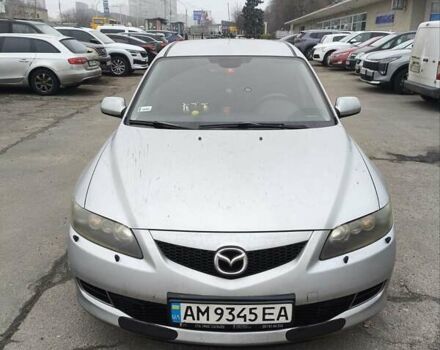 Серый Мазда 6, объемом двигателя 2 л и пробегом 233 тыс. км за 5500 $, фото 1 на Automoto.ua