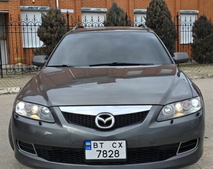 Серый Мазда 6, объемом двигателя 2 л и пробегом 205 тыс. км за 5500 $, фото 1 на Automoto.ua