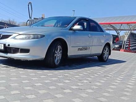 Серый Мазда 6, объемом двигателя 2 л и пробегом 333 тыс. км за 4700 $, фото 1 на Automoto.ua