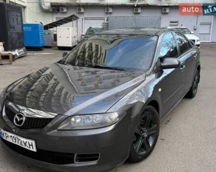 Серый Мазда 6, объемом двигателя 2 л и пробегом 170 тыс. км за 5500 $, фото 1 на Automoto.ua