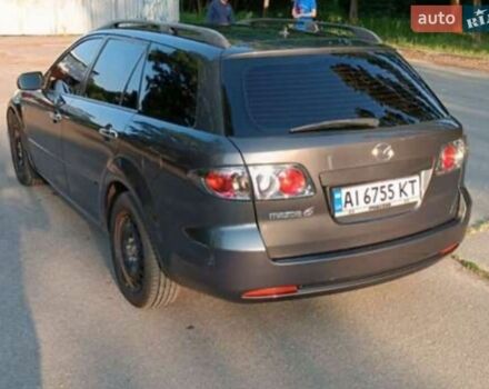 Сірий Мазда 6, об'ємом двигуна 2 л та пробігом 242 тис. км за 4900 $, фото 1 на Automoto.ua