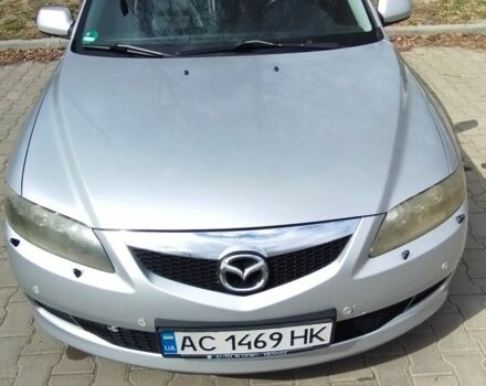 Серый Мазда 6, объемом двигателя 2 л и пробегом 286 тыс. км за 3500 $, фото 1 на Automoto.ua
