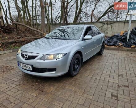 Серый Мазда 6, объемом двигателя 2 л и пробегом 201 тыс. км за 6300 $, фото 1 на Automoto.ua