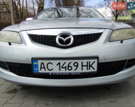 Сірий Мазда 6, об'ємом двигуна 2 л та пробігом 286 тис. км за 3500 $, фото 1 на Automoto.ua