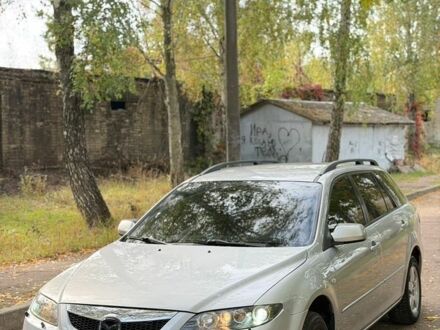 Серый Мазда 6, объемом двигателя 1.8 л и пробегом 201 тыс. км за 3998 $, фото 1 на Automoto.ua