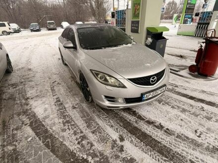Серый Мазда 6, объемом двигателя 2 л и пробегом 220 тыс. км за 6800 $, фото 1 на Automoto.ua