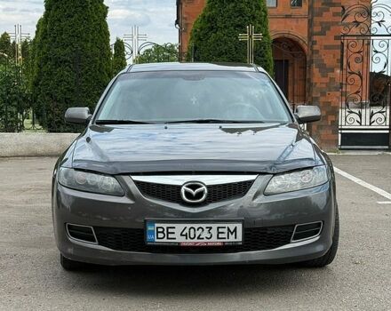 Серый Мазда 6, объемом двигателя 1.8 л и пробегом 170 тыс. км за 5600 $, фото 1 на Automoto.ua
