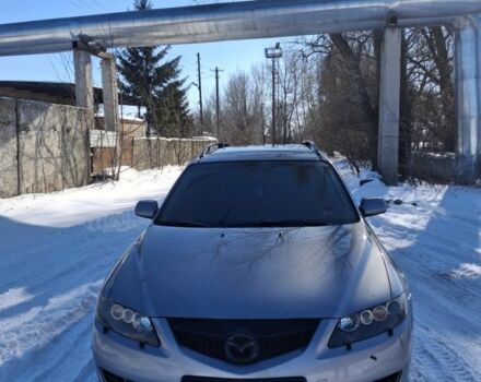 Серый Мазда 6, объемом двигателя 2 л и пробегом 295 тыс. км за 3750 $, фото 1 на Automoto.ua