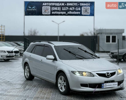 Серый Мазда 6, объемом двигателя 2 л и пробегом 252 тыс. км за 4700 $, фото 1 на Automoto.ua