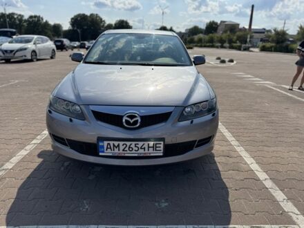 Серый Мазда 6, объемом двигателя 1.8 л и пробегом 238 тыс. км за 5500 $, фото 1 на Automoto.ua