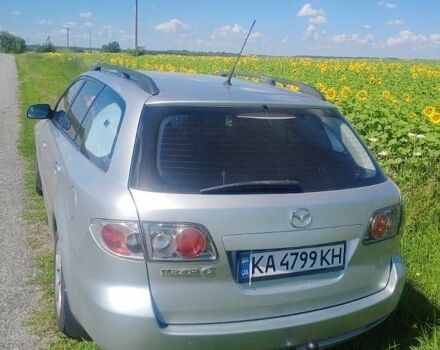 Сірий Мазда 6, об'ємом двигуна 2 л та пробігом 223 тис. км за 3750 $, фото 1 на Automoto.ua