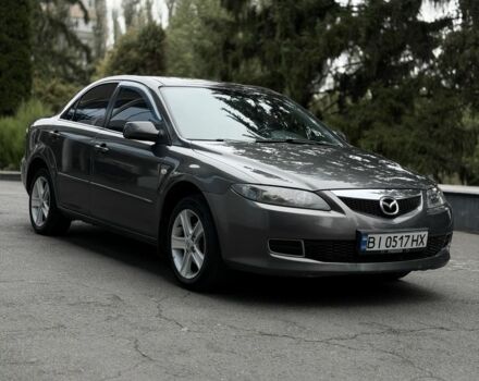 Серый Мазда 6, объемом двигателя 1.8 л и пробегом 263 тыс. км за 4019 $, фото 1 на Automoto.ua