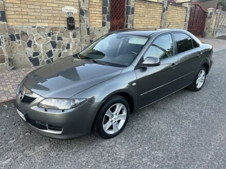 Серый Мазда 6, объемом двигателя 2 л и пробегом 280 тыс. км за 3801 $, фото 1 на Automoto.ua