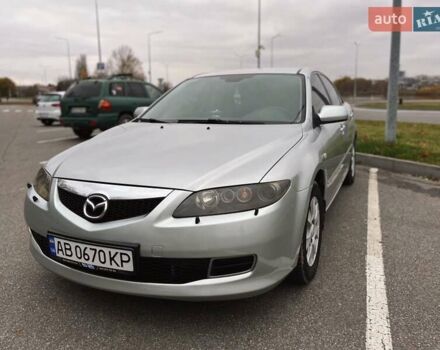 Серый Мазда 6, объемом двигателя 1.8 л и пробегом 210 тыс. км за 5000 $, фото 1 на Automoto.ua