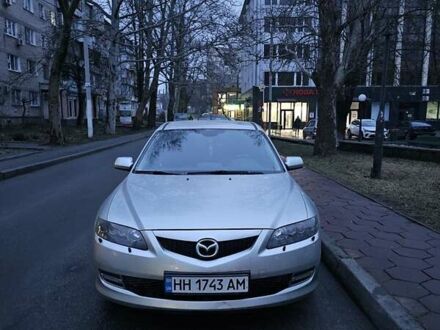 Серый Мазда 6, объемом двигателя 2 л и пробегом 165 тыс. км за 5700 $, фото 1 на Automoto.ua