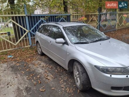 Сірий Мазда 6, об'ємом двигуна 2 л та пробігом 235 тис. км за 4000 $, фото 1 на Automoto.ua