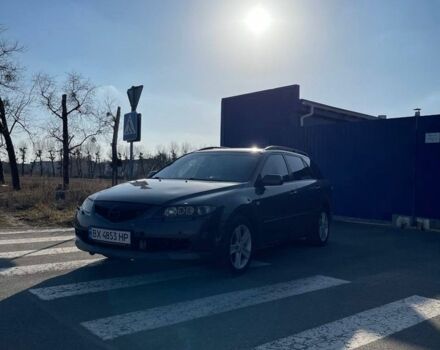 Серый Мазда 6, объемом двигателя 2 л и пробегом 356 тыс. км за 3700 $, фото 1 на Automoto.ua