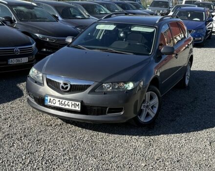 Серый Мазда 6, объемом двигателя 2 л и пробегом 261 тыс. км за 4453 $, фото 1 на Automoto.ua