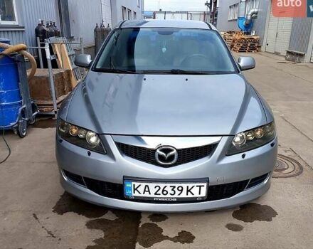 Серый Мазда 6, объемом двигателя 2 л и пробегом 224 тыс. км за 4200 $, фото 1 на Automoto.ua