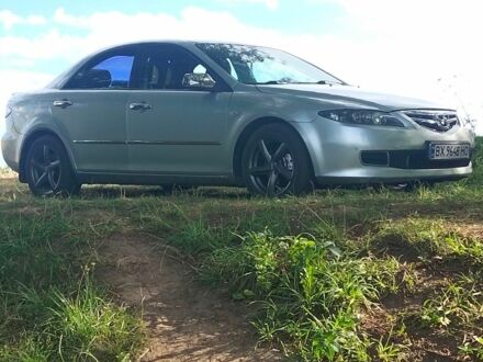 Серый Мазда 6, объемом двигателя 2 л и пробегом 362 тыс. км за 4500 $, фото 1 на Automoto.ua