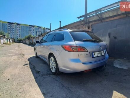 Серый Мазда 6, объемом двигателя 2 л и пробегом 272 тыс. км за 6400 $, фото 1 на Automoto.ua