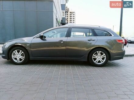Серый Мазда 6, объемом двигателя 2 л и пробегом 212 тыс. км за 7100 $, фото 1 на Automoto.ua