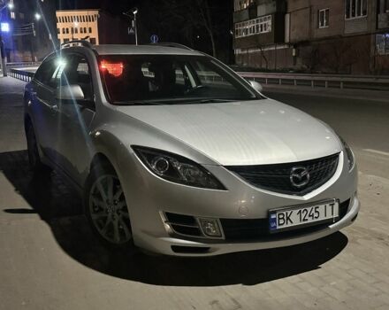 Серый Мазда 6, объемом двигателя 2.2 л и пробегом 200 тыс. км за 6600 $, фото 1 на Automoto.ua