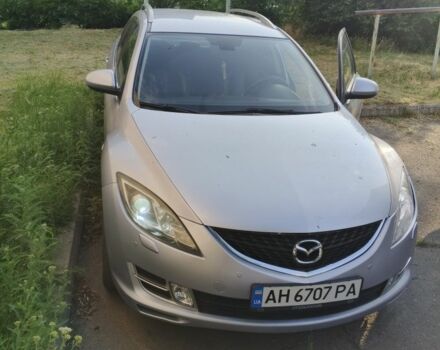 Серый Мазда 6, объемом двигателя 2 л и пробегом 295 тыс. км за 6850 $, фото 1 на Automoto.ua