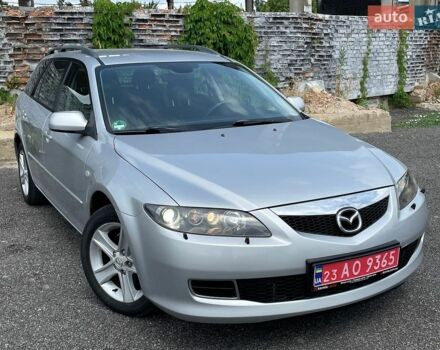 Серый Мазда 6, объемом двигателя 2 л и пробегом 183 тыс. км за 7299 $, фото 1 на Automoto.ua