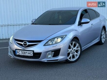 Серый Мазда 6, объемом двигателя 2 л и пробегом 292 тыс. км за 6499 $, фото 1 на Automoto.ua