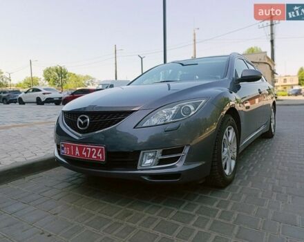 Серый Мазда 6, объемом двигателя 2 л и пробегом 212 тыс. км за 7600 $, фото 1 на Automoto.ua