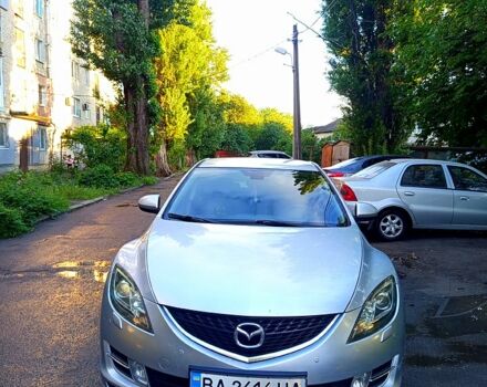 Серый Мазда 6, объемом двигателя 2 л и пробегом 189 тыс. км за 6850 $, фото 1 на Automoto.ua