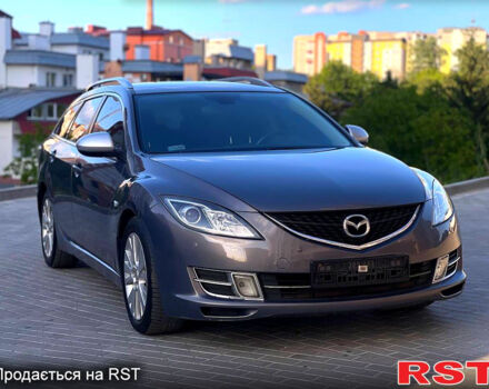 Серый Мазда 6, объемом двигателя 2 л и пробегом 212 тыс. км за 7300 $, фото 1 на Automoto.ua