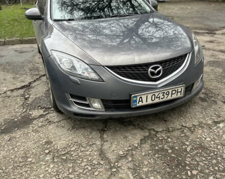 Серый Мазда 6, объемом двигателя 2 л и пробегом 238 тыс. км за 7100 $, фото 1 на Automoto.ua
