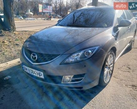 Серый Мазда 6, объемом двигателя 2 л и пробегом 300 тыс. км за 4850 $, фото 1 на Automoto.ua