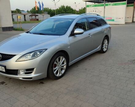 Серый Мазда 6, объемом двигателя 2 л и пробегом 328 тыс. км за 6500 $, фото 1 на Automoto.ua