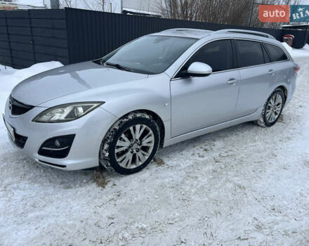 Серый Мазда 6, объемом двигателя 2 л и пробегом 256 тыс. км за 5900 $, фото 1 на Automoto.ua