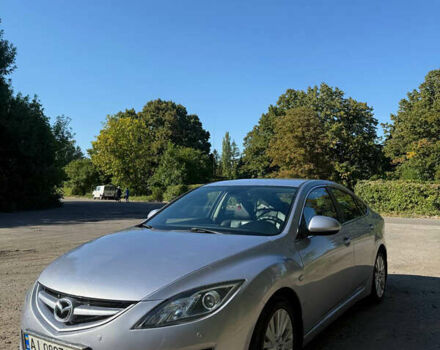 Серый Мазда 6, объемом двигателя 2 л и пробегом 202 тыс. км за 6000 $, фото 1 на Automoto.ua