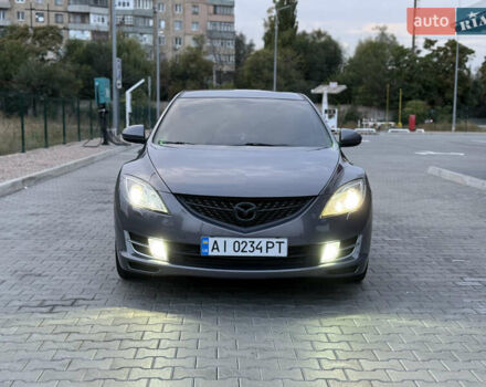 Серый Мазда 6, объемом двигателя 2 л и пробегом 245 тыс. км за 7200 $, фото 1 на Automoto.ua