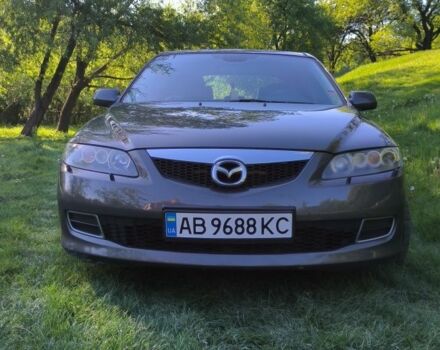 Серый Мазда 6, объемом двигателя 2 л и пробегом 240 тыс. км за 4600 $, фото 1 на Automoto.ua