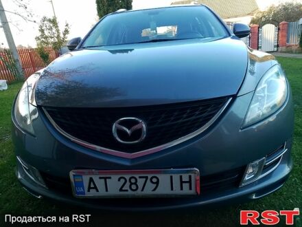 Серый Мазда 6, объемом двигателя 2 л и пробегом 277 тыс. км за 6300 $, фото 1 на Automoto.ua
