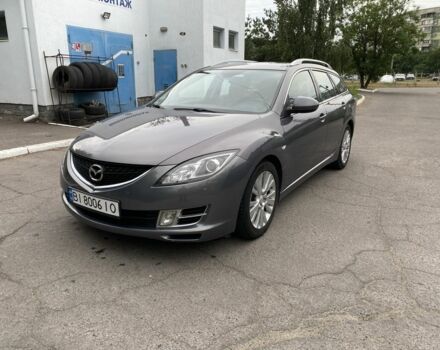Серый Мазда 6, объемом двигателя 2 л и пробегом 312 тыс. км за 6500 $, фото 1 на Automoto.ua