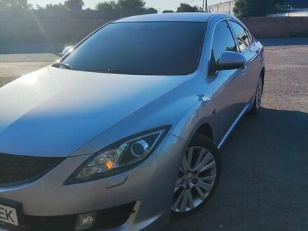 Серый Мазда 6, объемом двигателя 2 л и пробегом 390 тыс. км за 6200 $, фото 1 на Automoto.ua