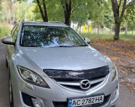 Серый Мазда 6, объемом двигателя 2 л и пробегом 360 тыс. км за 6000 $, фото 1 на Automoto.ua