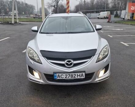 Серый Мазда 6, объемом двигателя 2 л и пробегом 360 тыс. км за 5450 $, фото 1 на Automoto.ua