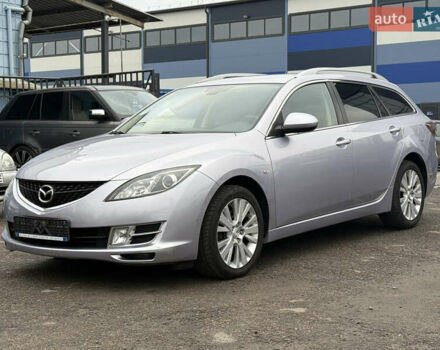 Серый Мазда 6, объемом двигателя 2 л и пробегом 186 тыс. км за 6750 $, фото 1 на Automoto.ua