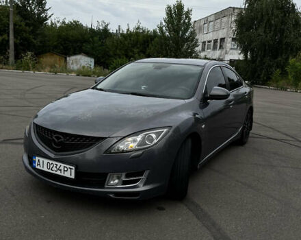 Серый Мазда 6, объемом двигателя 2 л и пробегом 270 тыс. км за 5500 $, фото 1 на Automoto.ua