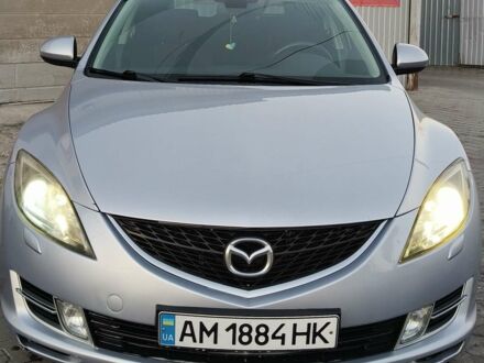 Серый Мазда 6, объемом двигателя 2 л и пробегом 300 тыс. км за 6780 $, фото 1 на Automoto.ua